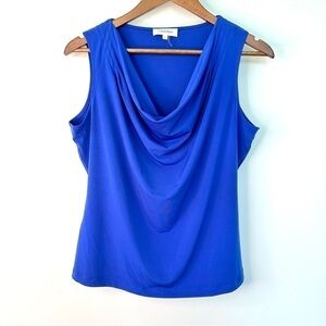 Calvin Klein tank top with cowl neck, in stretch  jersey knit